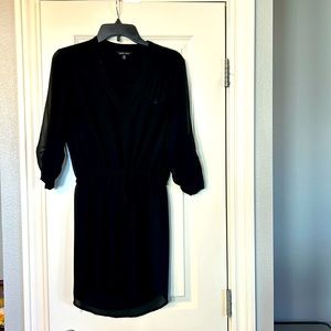 Chiffon like t-shirt dress